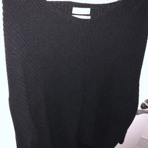 black oversized UO sweater